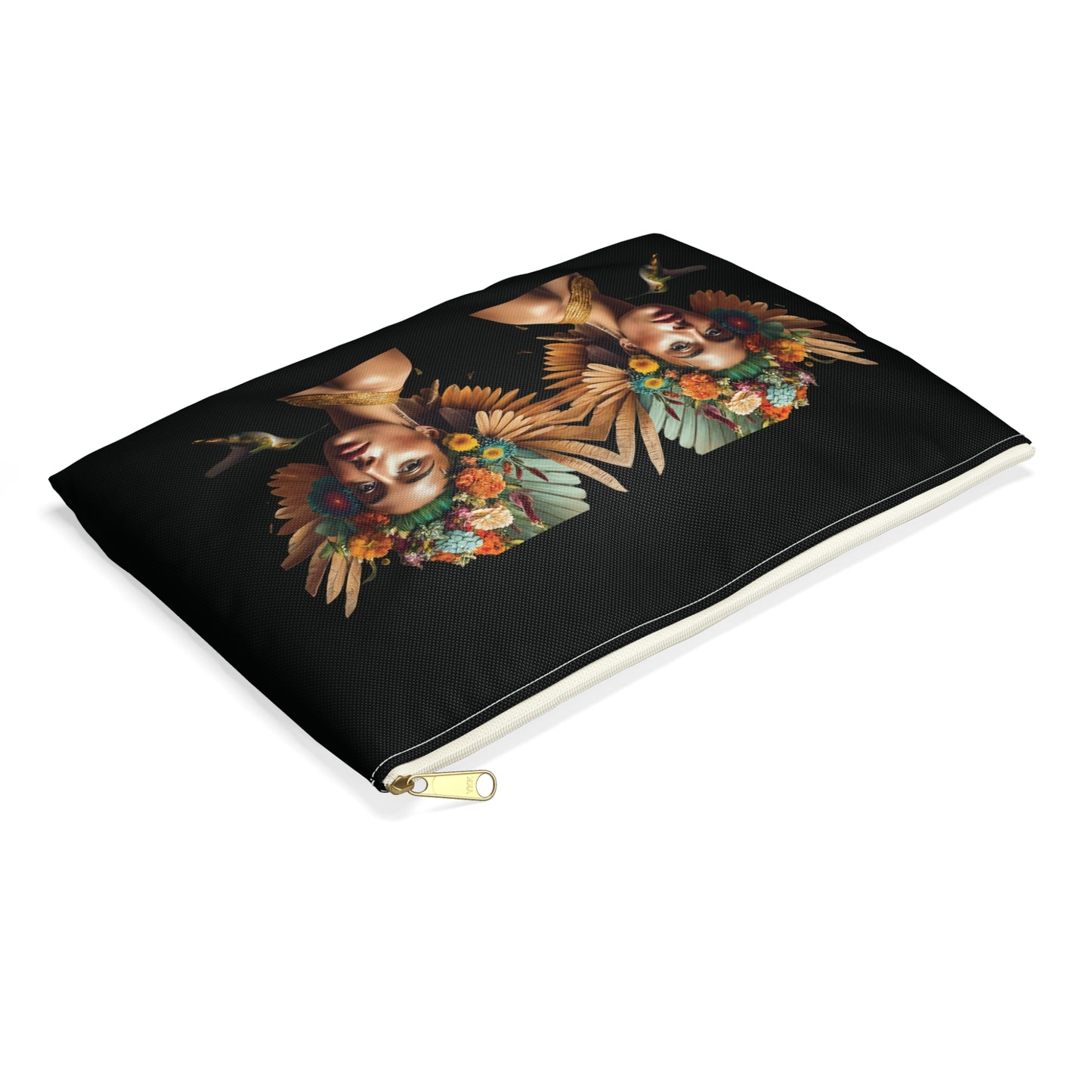 Flowering Winged Woman Accessory Pouch