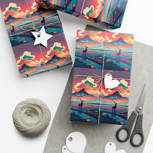 Wild Painted Sky - Gift Wrapping Paper