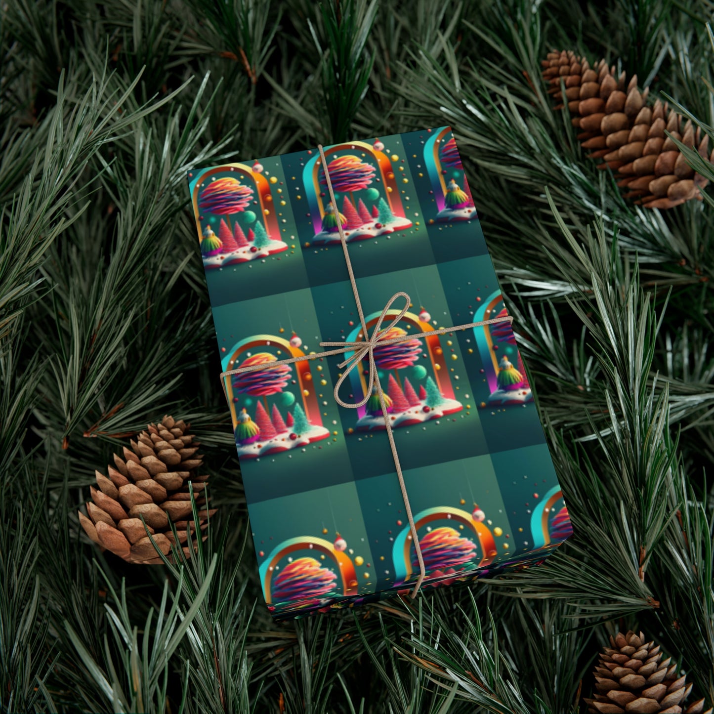 Colorful Archway - Gift Wrapping Paper