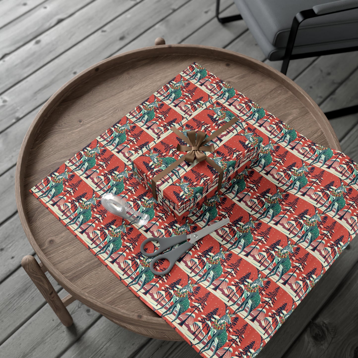 Reindeer Red - Gift Wrapping Paper