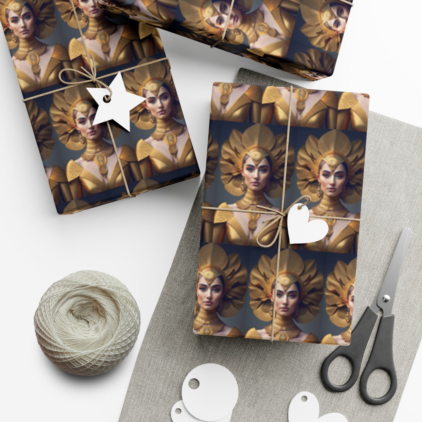 Golden Goddess - Gift Wrapping Paper