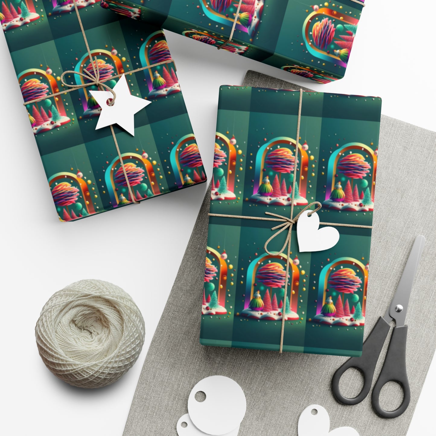 Colorful Archway - Gift Wrapping Paper