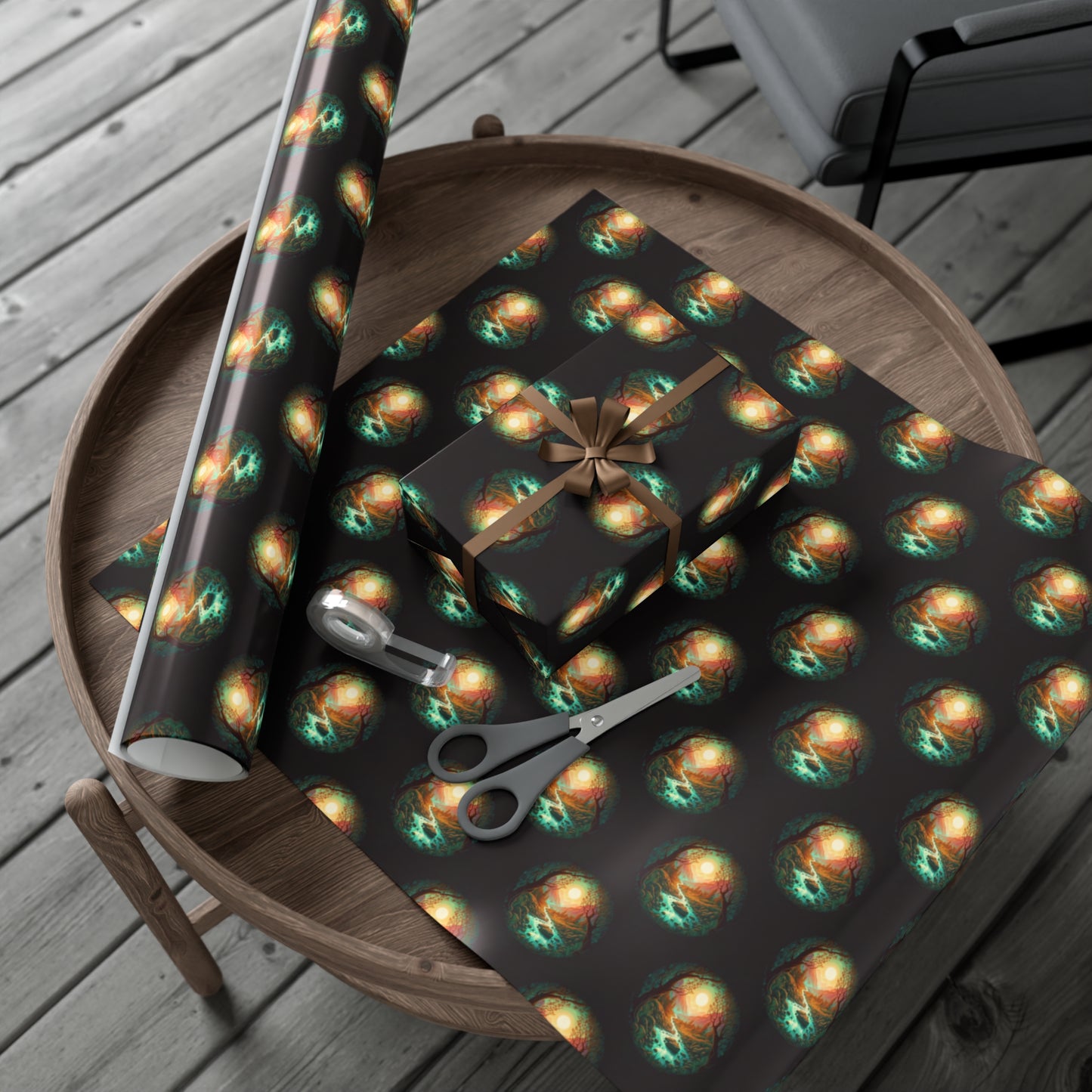 Light Beam in the Distance - Gift Wrapping Paper