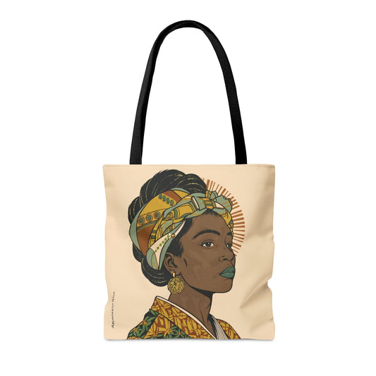 Melanated Gaia in the Kimono - Tote Bag