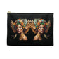 Flowering Winged Woman Accessory Pouch