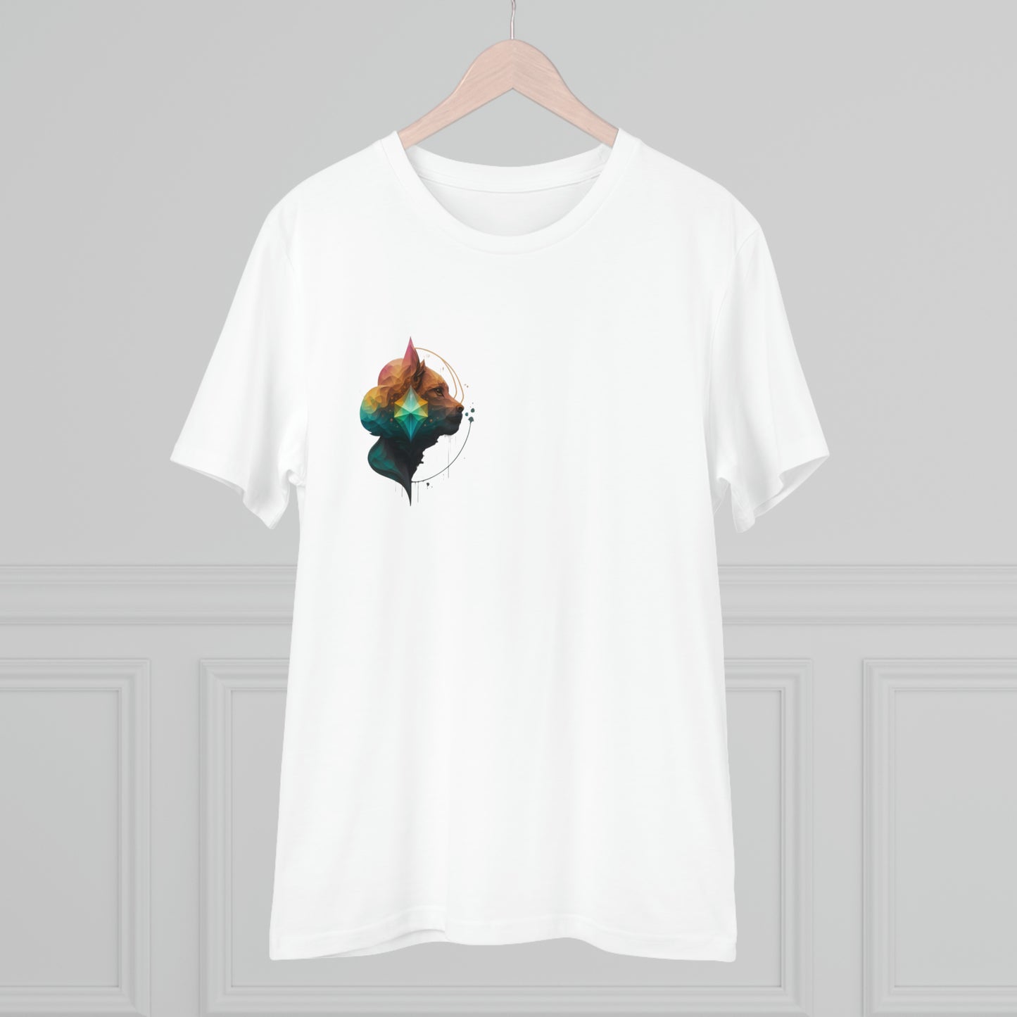 Geometric Lioness Organic T-shirt - Unisex