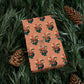 Peach & Green Holiday - Gift Wrapping Paper