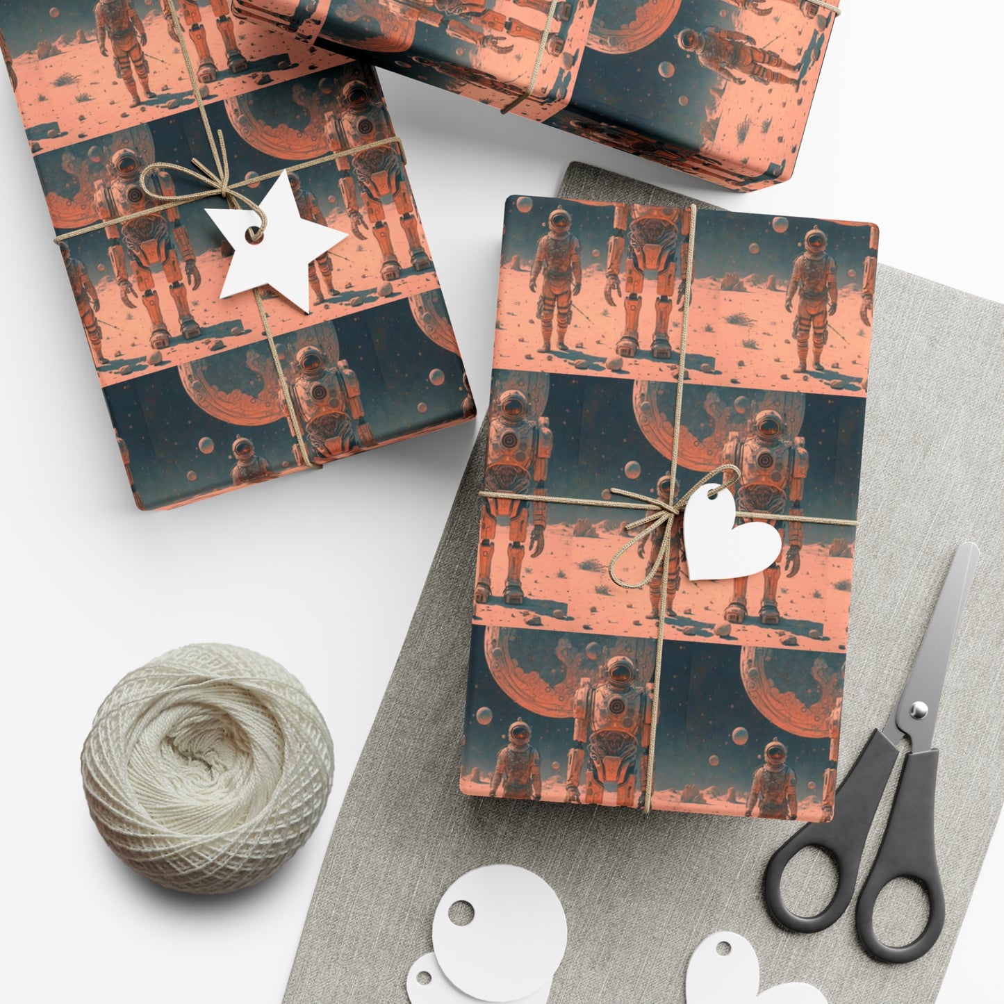 Drode on the Moon - Gift Wrapping Paper