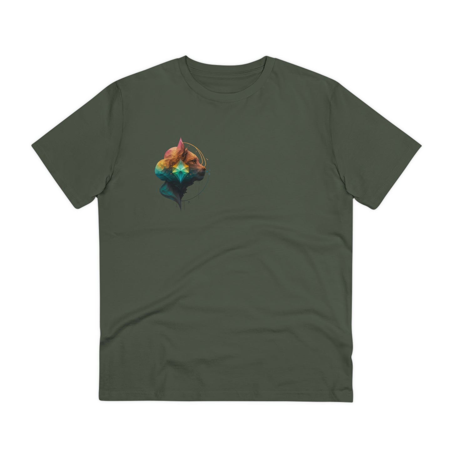 Geometric Lioness Organic T-shirt - Unisex