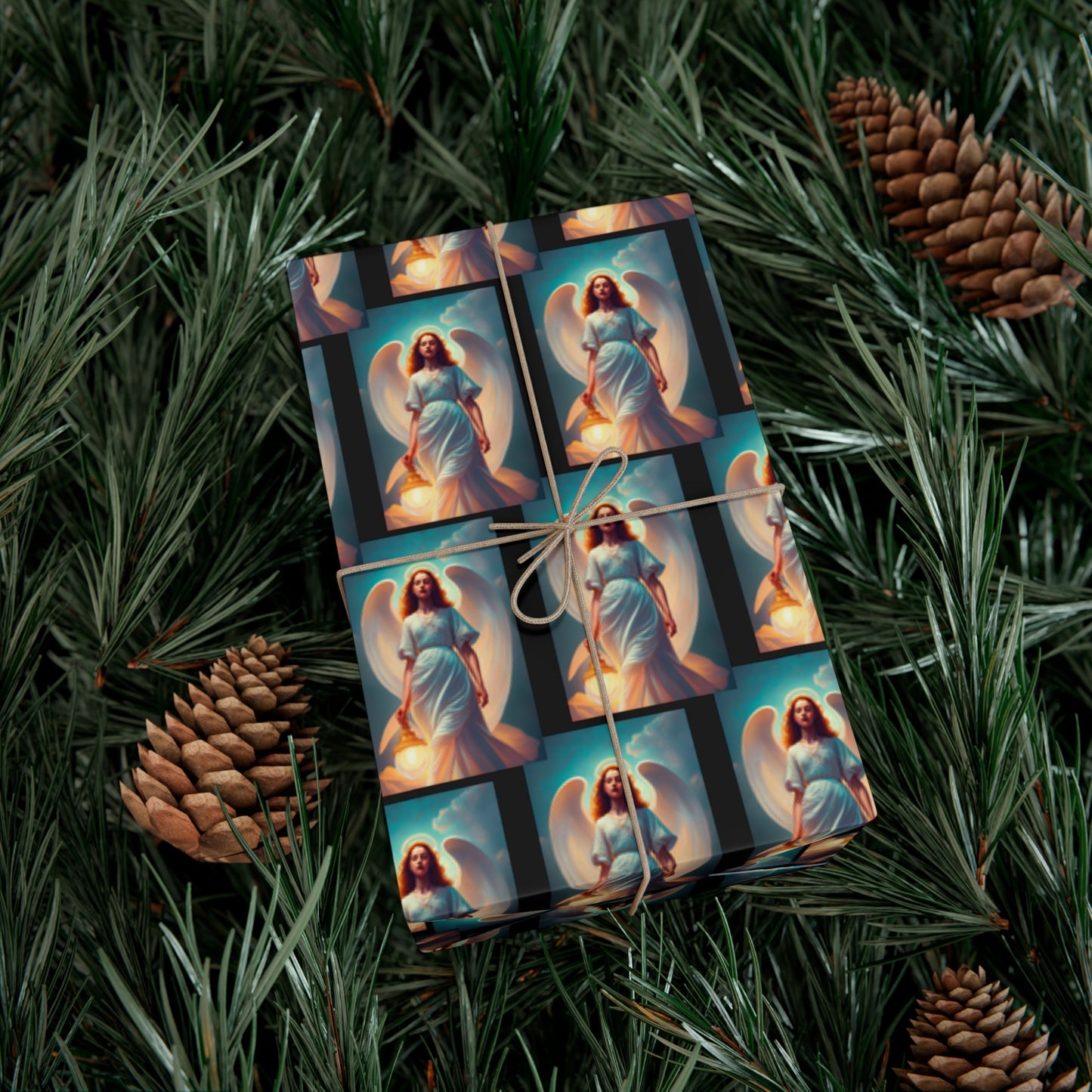 Angel Angle - Gift Wrapping Paper