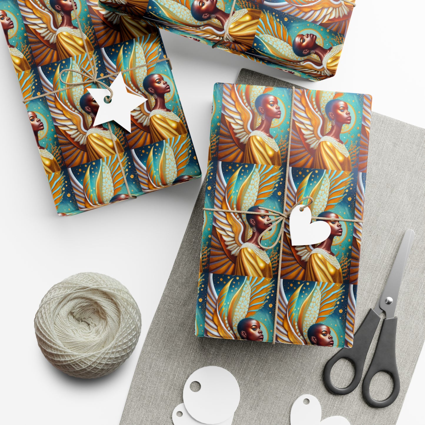 Elegant Angel - Gift Wrapping Paper