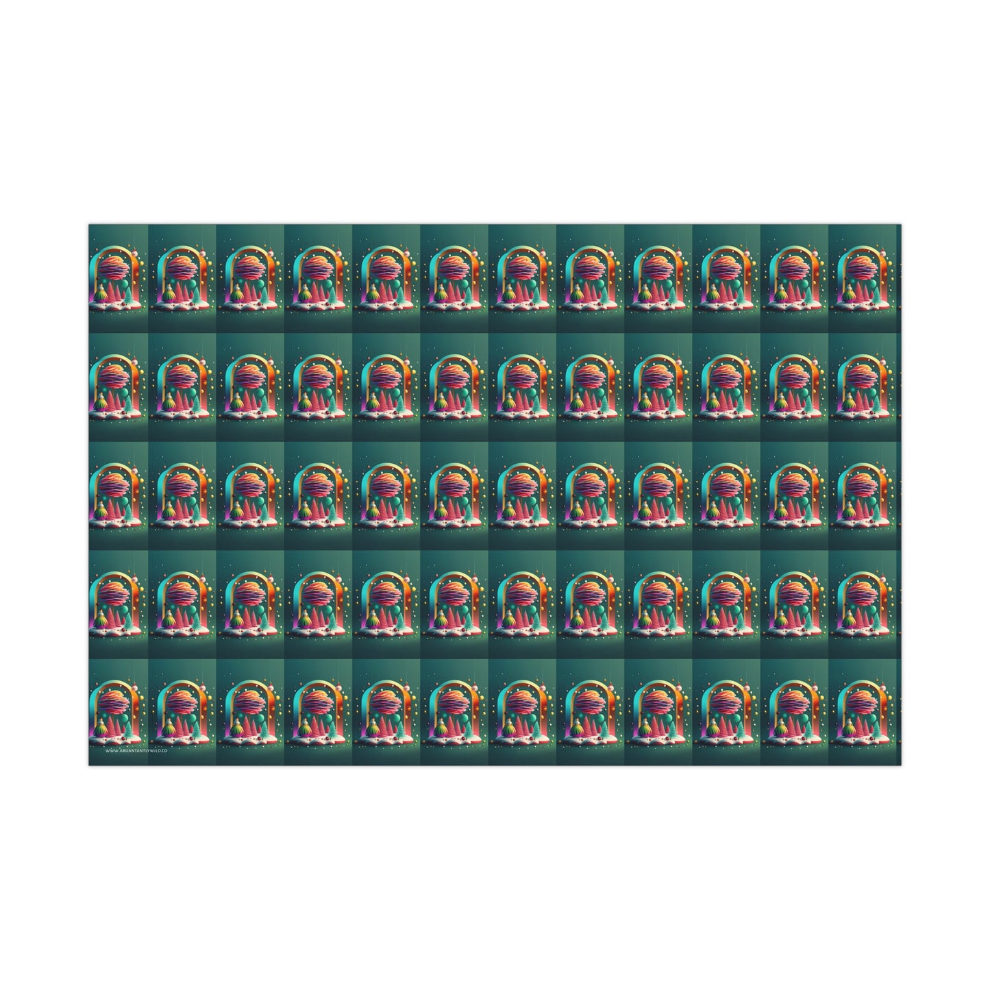 Colorful Archway - Gift Wrapping Paper