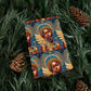 Teal Haloed Angel - Gift Wrapping Paper