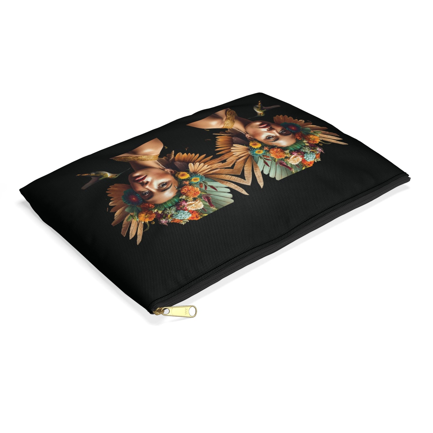 Flowering Winged Woman Accessory Pouch