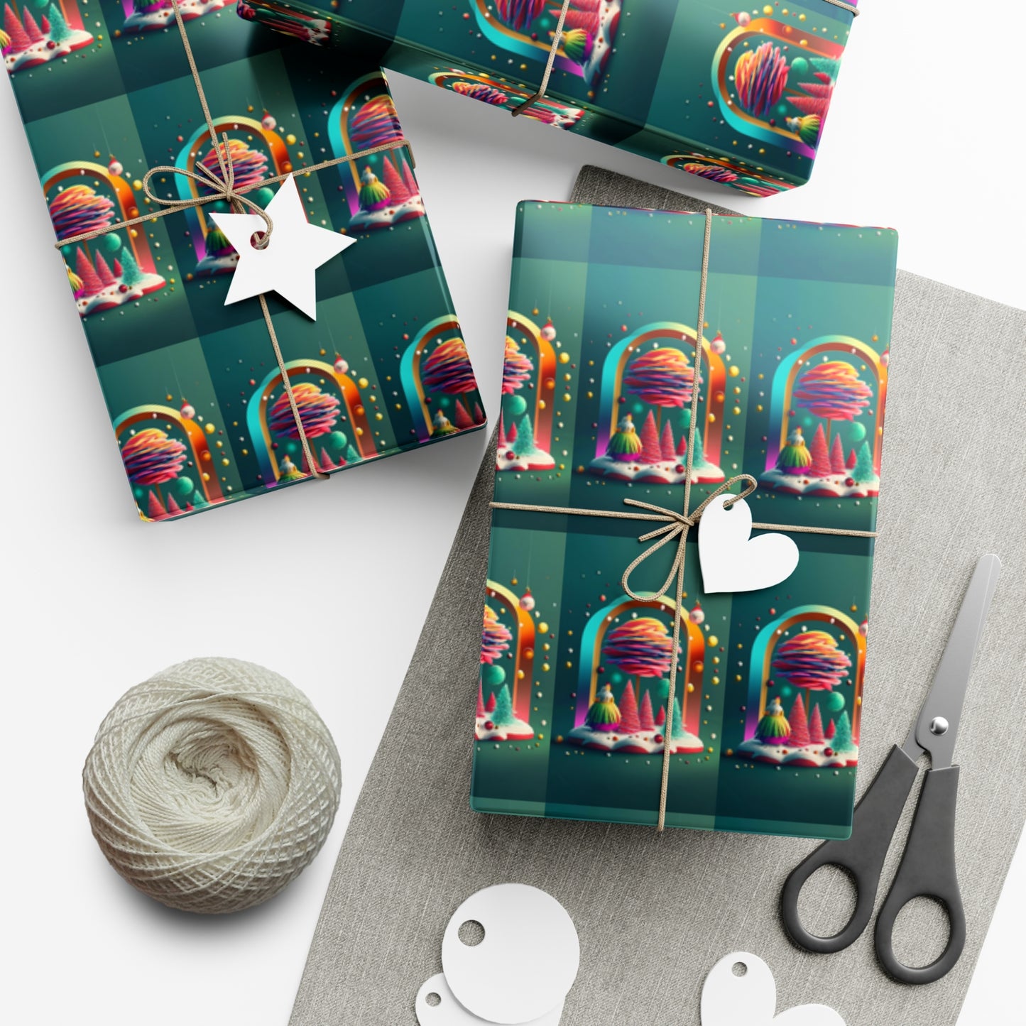 Colorful Archway - Gift Wrapping Paper