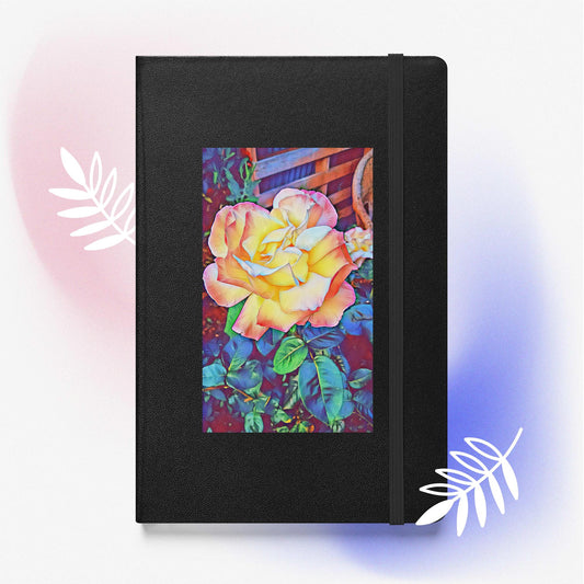 The Rose Hardcover Bound Notebook