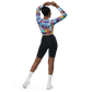 Vibrant Recycled long-sleeve crop top