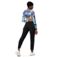 Vibrant Recycled long-sleeve crop top