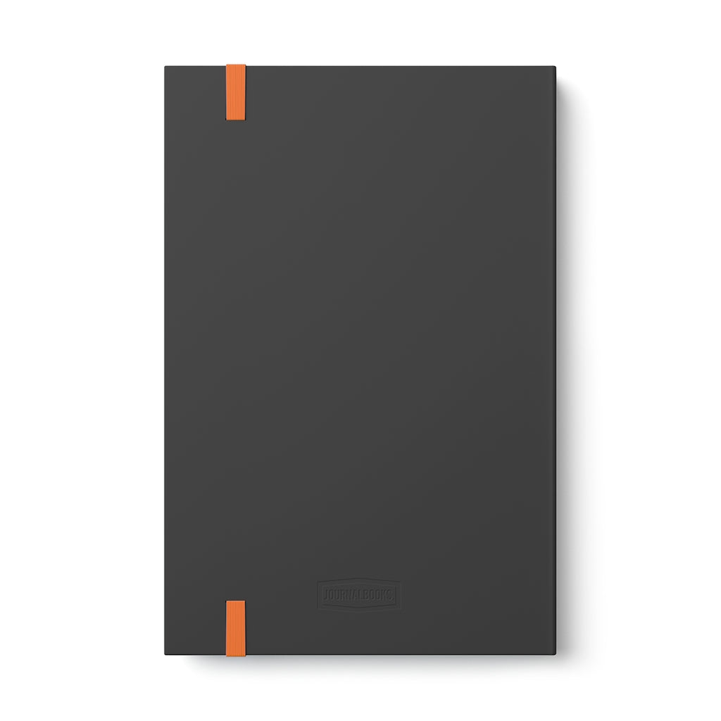 Blue Sky  Droste Effect - Hardcover - Color Contrast Notebook - Ruled