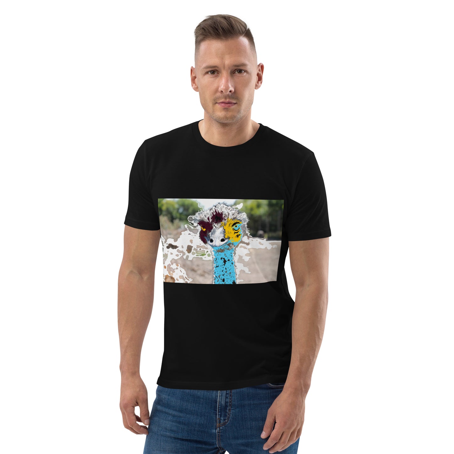 Unisex organic cotton Emu t-shirt